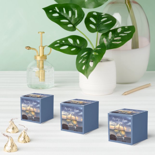 Cajas Favoras De La Boda De La Playa (Múltiple)