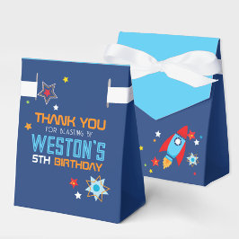 Cajas Favoritas Azules de la Marina de Cohetes del