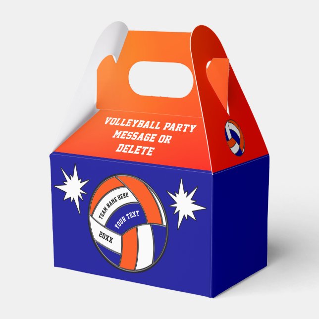 Cajas favoritas azules, Naranjas personalizadas, d (Front Side)