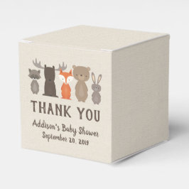 Cajas favoritas de Baby Shower para animales de bo