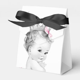 Cajas favoritas de Baby Shower para princesas rosa