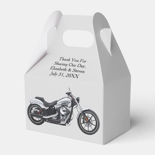 Cajas favoritas de bodas para motocicletas (Front Side)
