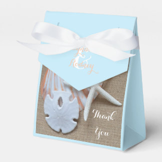 Cajas favoritas de bodas temáticas de playa