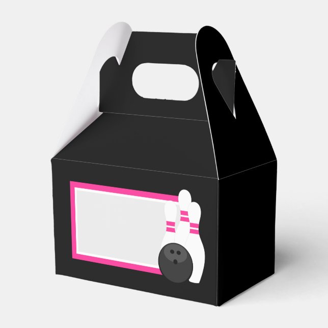 Cajas favoritas de bolos rosados y negros (Front Side)