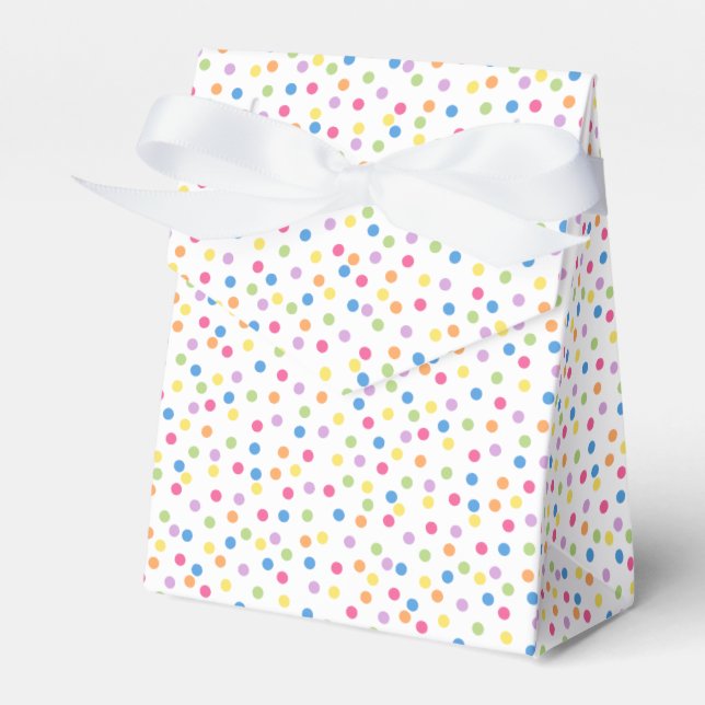 Cajas favoritas de Confetti Dazzle (puntos) (Front Side)