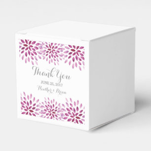 Cajas Favoritas de Crisantemo de color morado