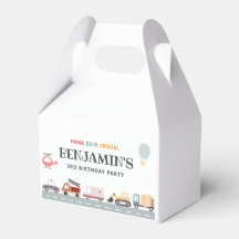 Cajas favoritas de cumpleaños para transporte mode