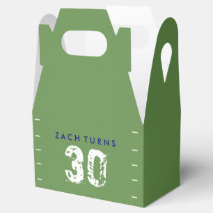 Cajas Favoritas de Cumpleaños Temática del Fútbol