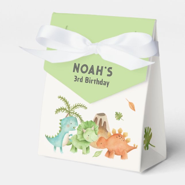 Cajas Favoritas de Dinosaurio - Nacimiento de niño (Front Side)