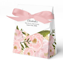 Cajas favoritas de ducha para novias de los peones