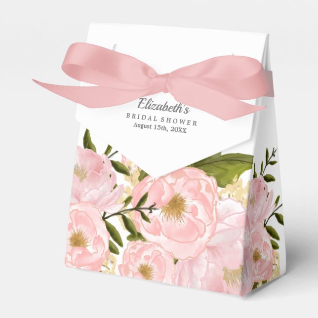 Cajas favoritas de ducha para novias de los peones (Front Side)