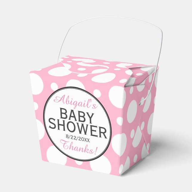 Cajas favoritas de ducha personalizadas de punto d (Front Side)