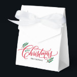 Cajas favoritas de fiestas de feriado de las ramas<br><div class="desc">¡Gracias a sus invitados con cajas de favores elegantes y personalizadas! Todos los colores de texto y fondo son completamente editables. Haga clic en el botón "Personalizar" para más personalizares o póngase en contacto con nosotros si necesita ayuda con la personalización. Para encontrar artículos y diseños más elegantes, visite nuestro...</div>