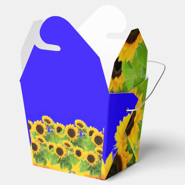 Cajas favoritas de girasoles (Abierto)