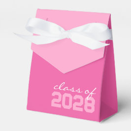 Cajas favoritas de graduación de dos tonos rosados