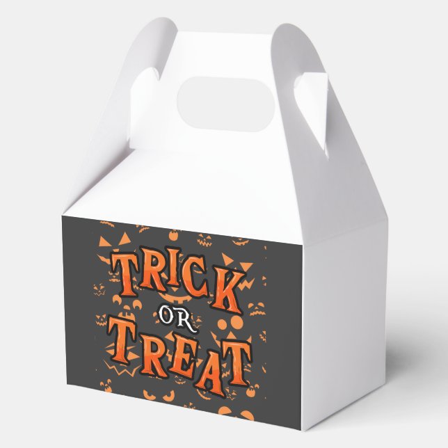 Cajas favoritas de Halloween de truco o truco (Anverso)