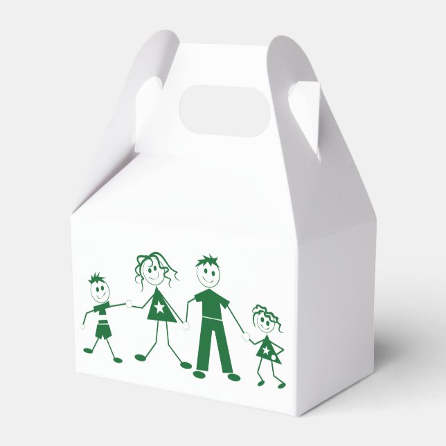 Cajas favoritas de la familia de figuras de palo (Reverso)