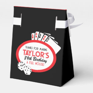 Cajas favoritas de la fiesta de cumpleaños de Blac