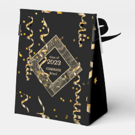 Cajas favoritas de la fiesta de graduación moderna