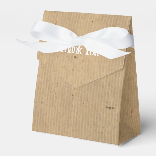 Cajas favoritas de la parte de papel Kraft marrón  (Front Side)