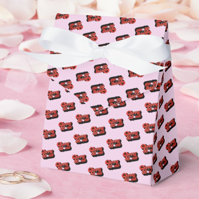 Cajas favoritas de las bombas de cerezo (Boda)