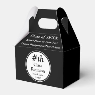 Cajas favoritas de las uniones de clases en blanco