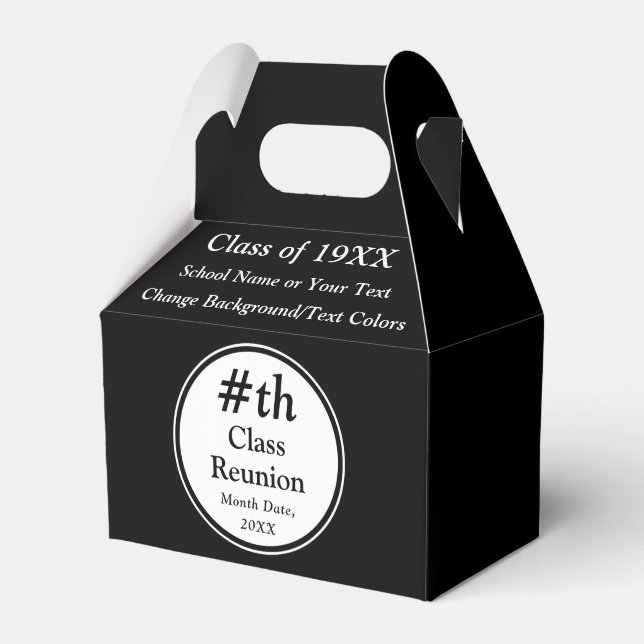 Cajas favoritas de las uniones de clases en blanco (Front Side)