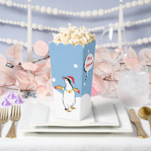 Cajas favoritas de los pingüinos navidades