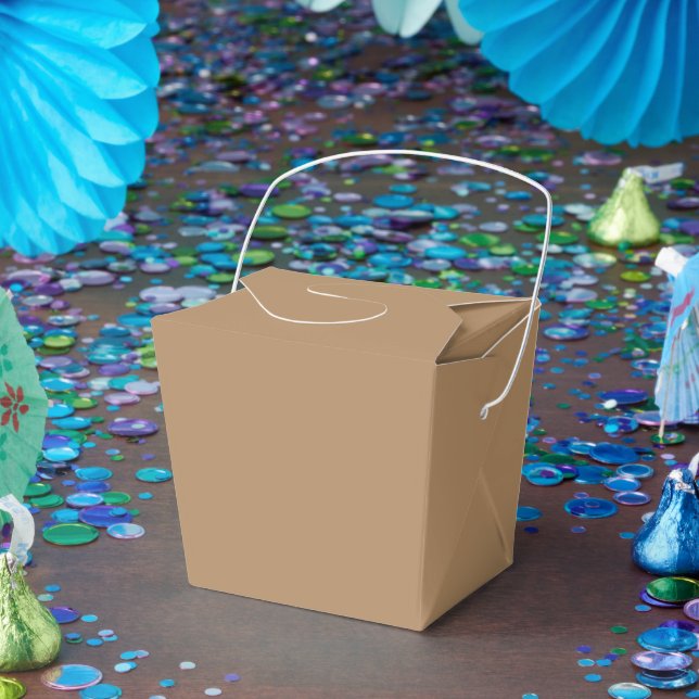 Cajas favoritas de papel marrón - Sacar 2x2x2.75 (Fiesta)