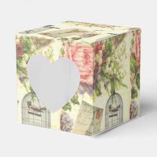 Cajas favoritas de París, tema francés de corazón