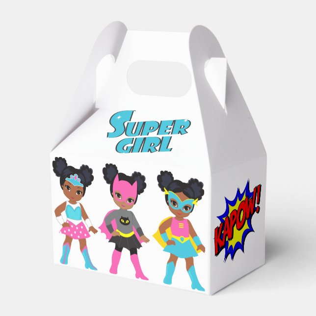 Cajas favoritas de superhéroes negros (Reverso)