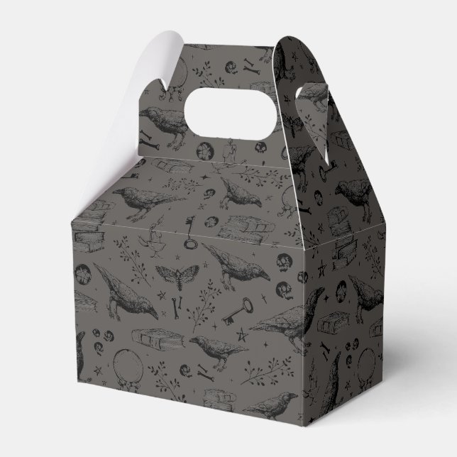 Cajas favoritas del partido Black & Grey Gothy Wit (Front Side)