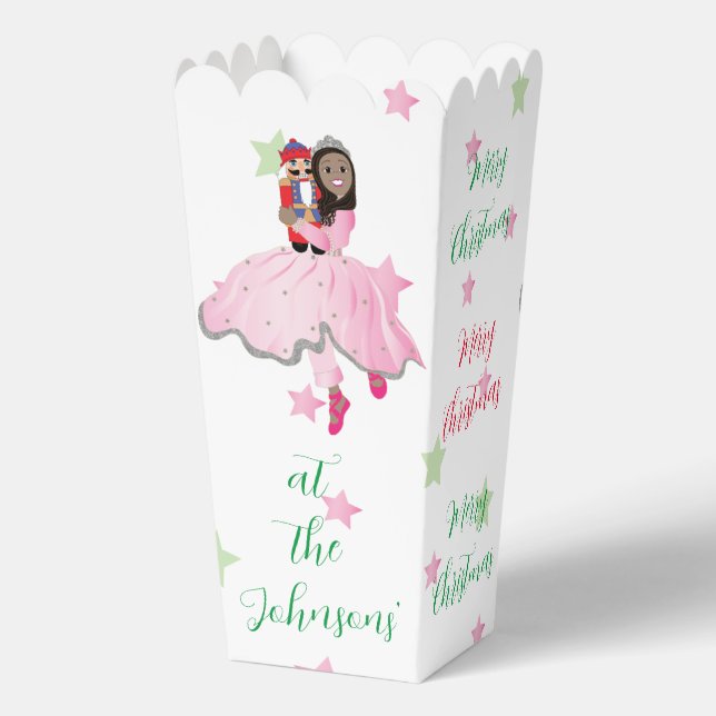 Cajas Favoritas Marrones De navidades Nutcracker D (Reverso )