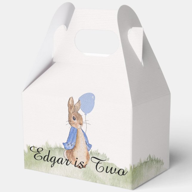 Cajas Fiestas temáticas de Peter Rabbit (Anverso)