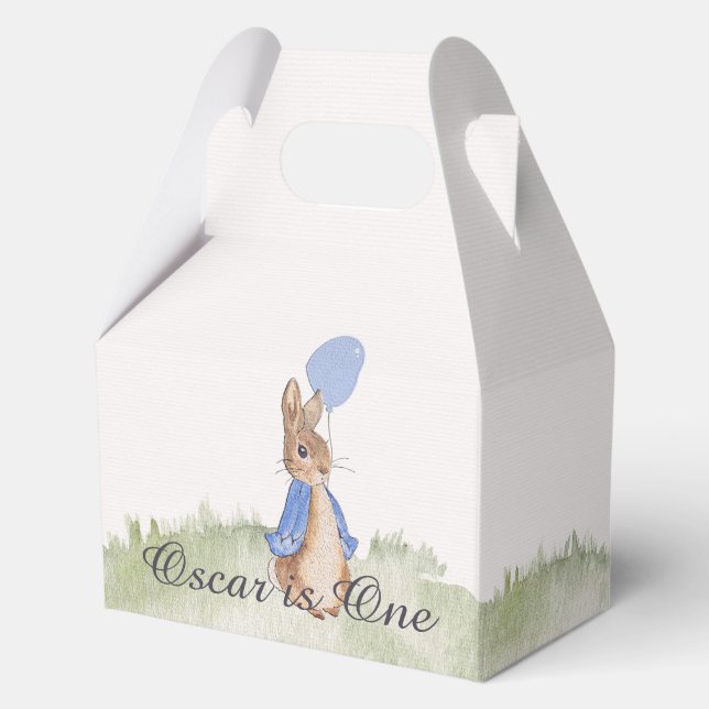 Cajas Fiestas temáticas de Peter Rabbit (Anverso)