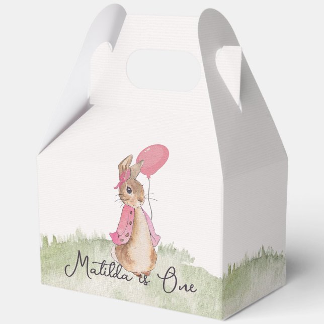 Cajas Fiestas Temáticas Flopsy Bunny. (Anverso)
