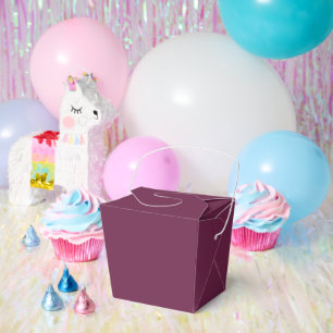Cajas Grandes de Burgundy para Eventos y Regalos p