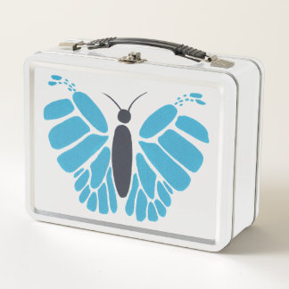 Cajas para almuerzo de insectos de mariposa negra