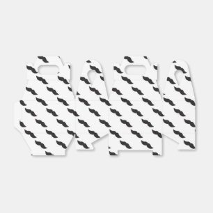 Cajas para favores de fiesta modernas de bigote ne