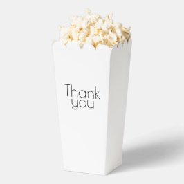 Cajas personalizadas de palomitas de maíz para fie