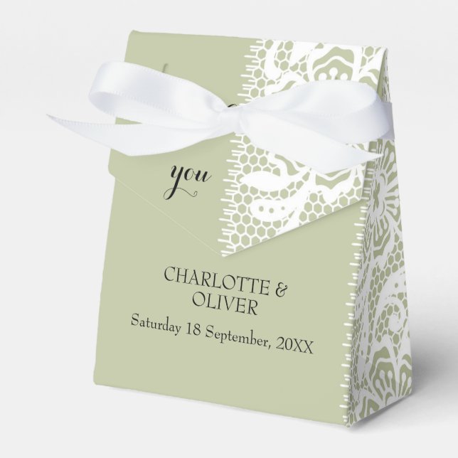 Cajas personalizadas minimalistas de flores rosada (Front Side)