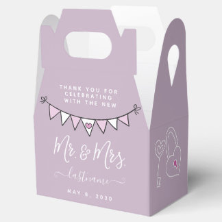 Cajas preferidas de bodas de lujo para invitados