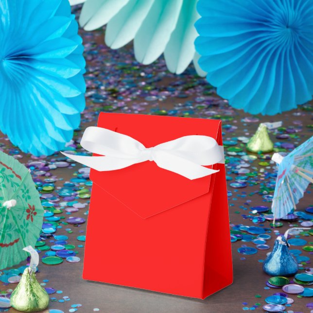 Cajas rojas personalizadas para favores – Carpa 3x (Fiesta)