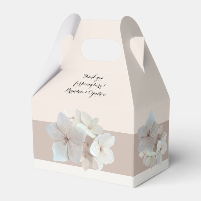 Cajas Rubor Floral Garden Wedding / Shower Favor (Front Side)