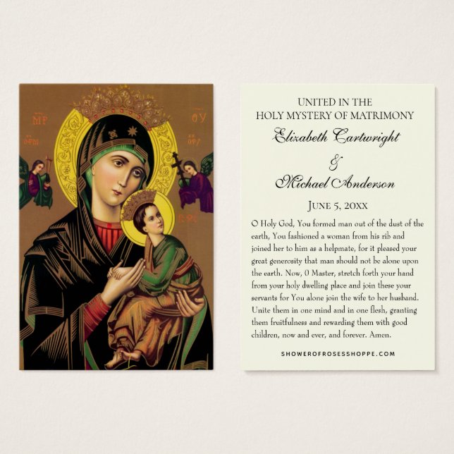 Cajas sagradas de Boda bizantino ortodoxo de la co (Anverso y reverso)