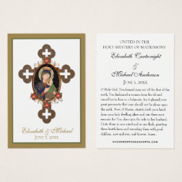 Cajas sagradas de Boda bizantino ortodoxo de la co