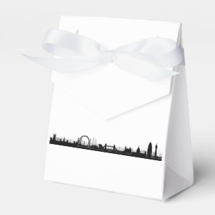 Cajas temáticas del favor de fiesta del horizonte