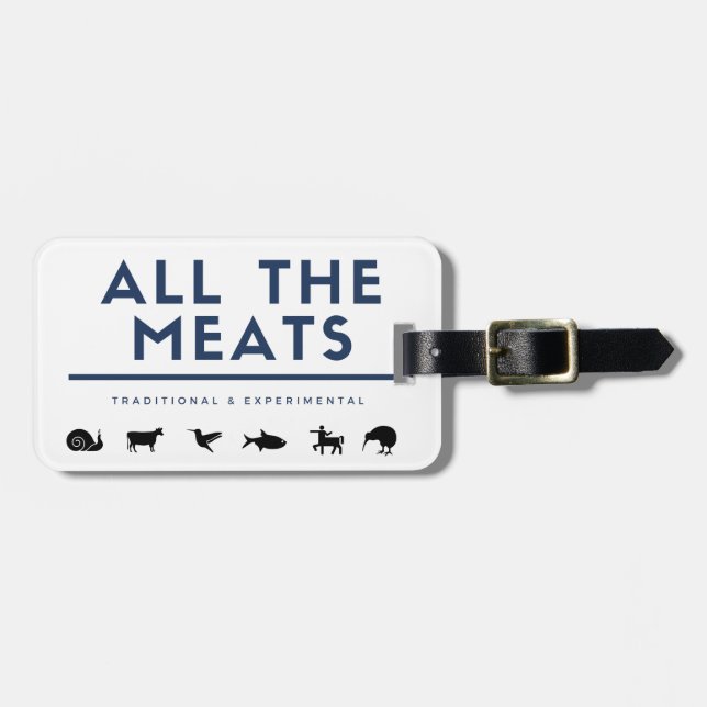 Cajero automático - Etiqueta de equipaje (Frente Horizontal)