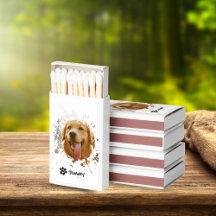 Cajitas de cerillas personalizadas con fotos de ma
