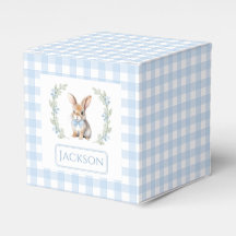 Cajoncito azul de Pascua bebé ducha regalo cajas d
